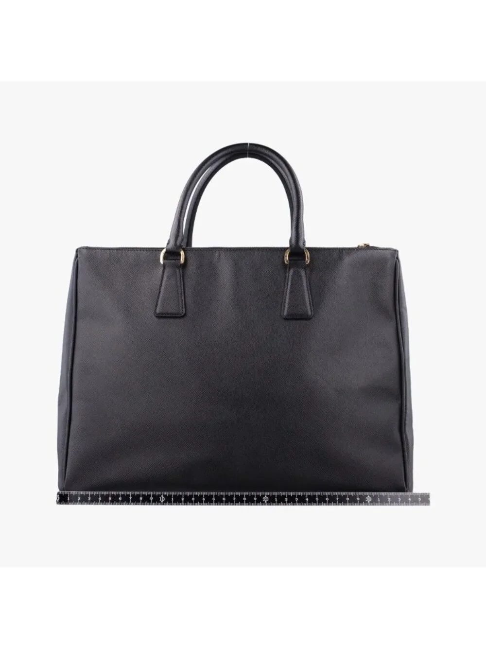 Prada Galleria Black Saffiano Leather 7 Handbag